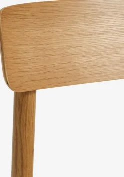 ALSTED Ø120 bord eg + 4 ISLEV stole u/armlæn eg