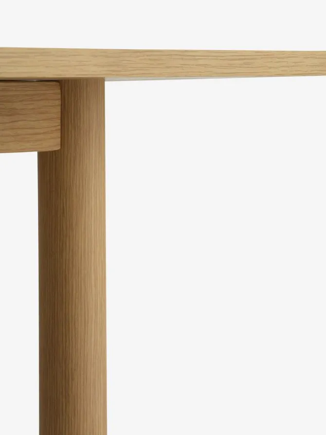 ALSTED L160 bord eg + 4 THORUP stole beige/eg