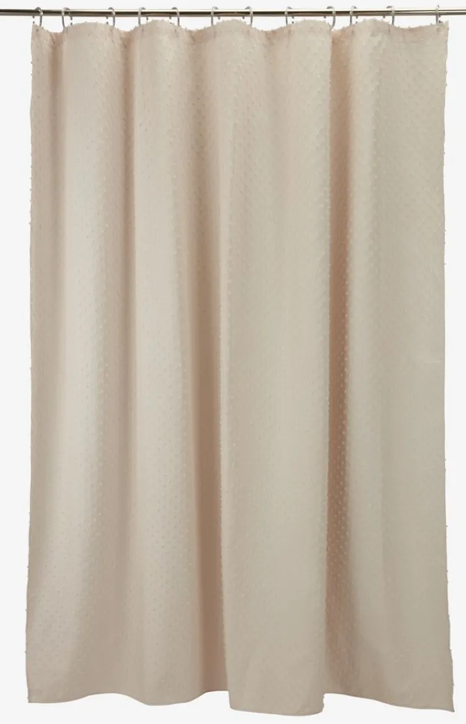 Badeforhæng GUNNEBO 180x200 beige KRONBORG