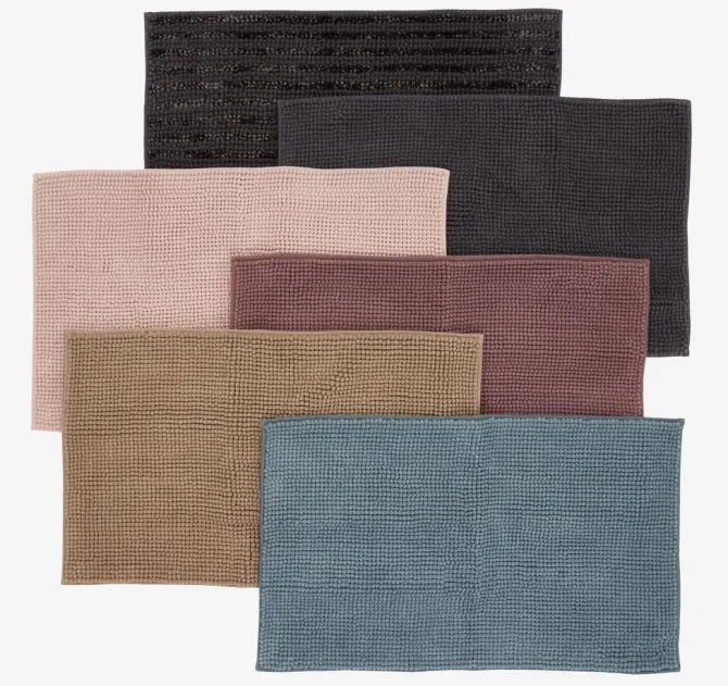 Bademåtte FAGERSTA 50x80 støvet blå