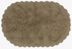 Bademåtte SALTVIK 50x80 khaki bomuld