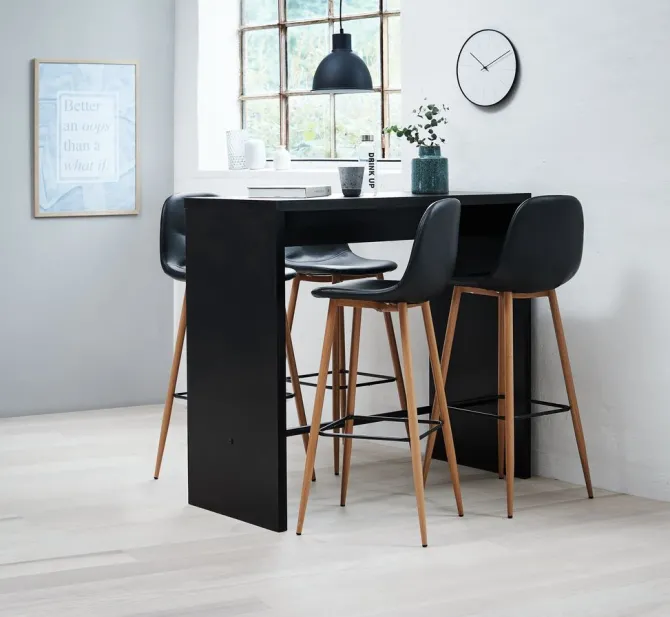 Barbord BROHAVE 50x120 sort