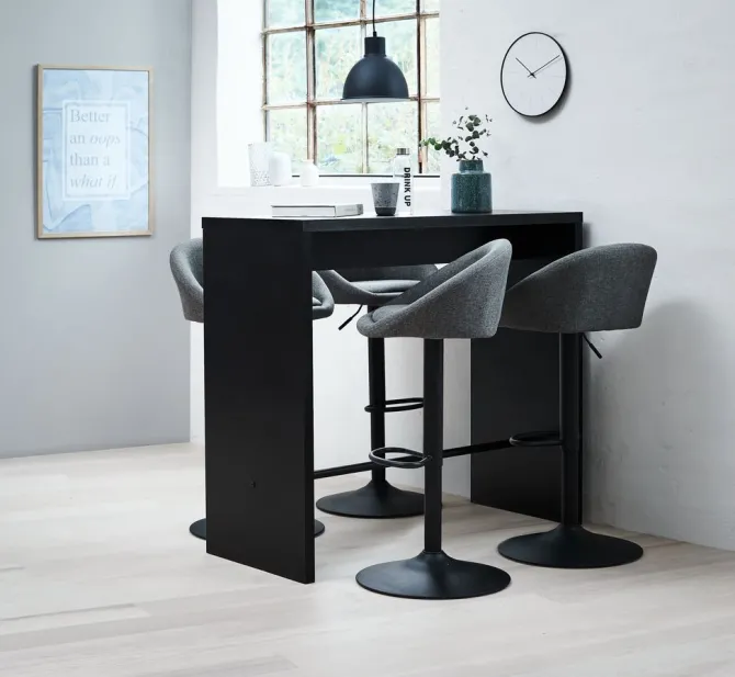 Barbord BROHAVE 50x120 sort