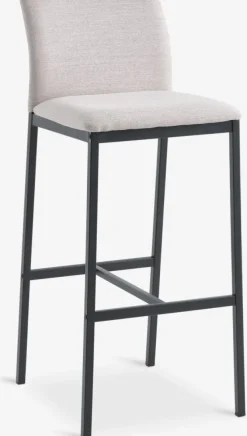 Barstol ARNUM beige/sort
