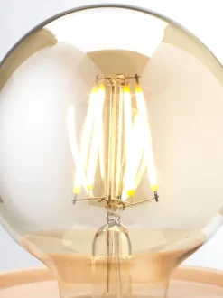 Batterilampe ARNOLD Ø9xH16cm m/timer