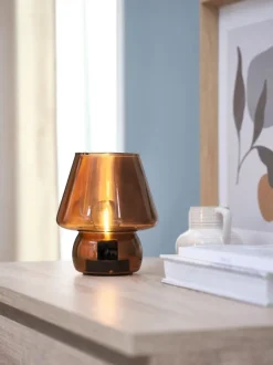 Batterilampe HOLGER Ø15xH17cm