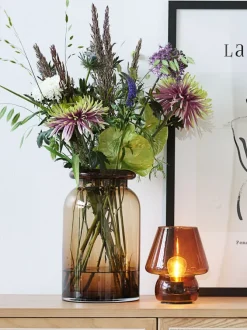 Batterilampe HOLGER Ø15xH17cm