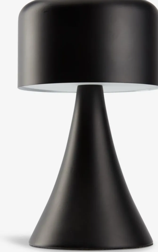 Batterilampe JACOB Ø13xH21cm m/timer