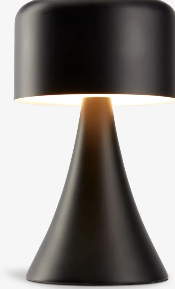 Batterilampe JACOB Ø13xH21cm m/timer