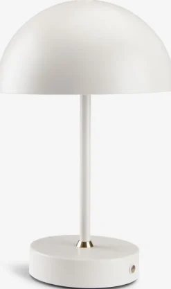 Batterilampe KENT Ø16xH25cm grå m/touch og timer