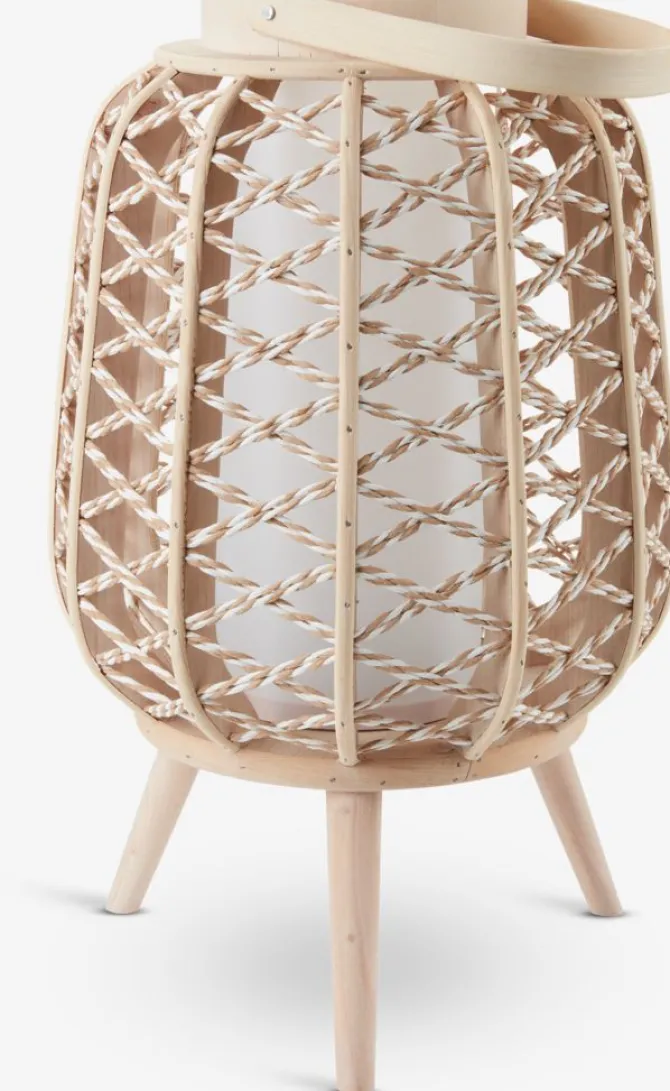 Batterilampe KLEMENS Ø29xH46cm m/timer