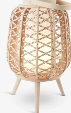 Batterilampe KLEMENS Ø29xH46cm m/timer