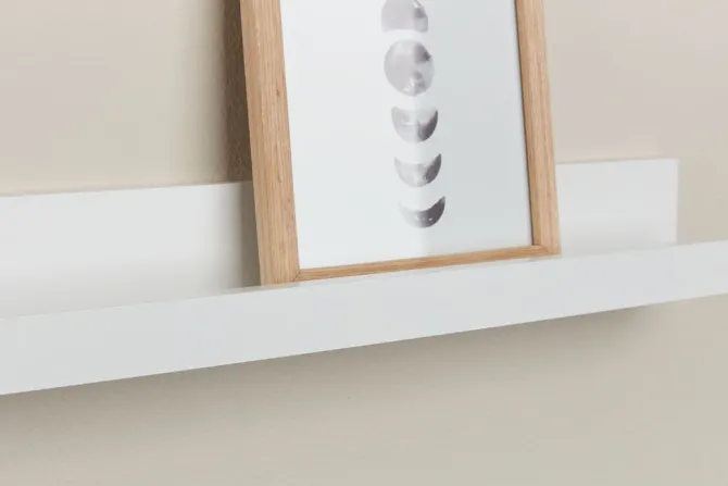 Billedhylde AVNEDE 60x7 hvid