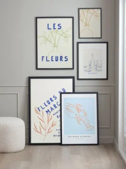 Billedramme OSCAR 60x90cm sort