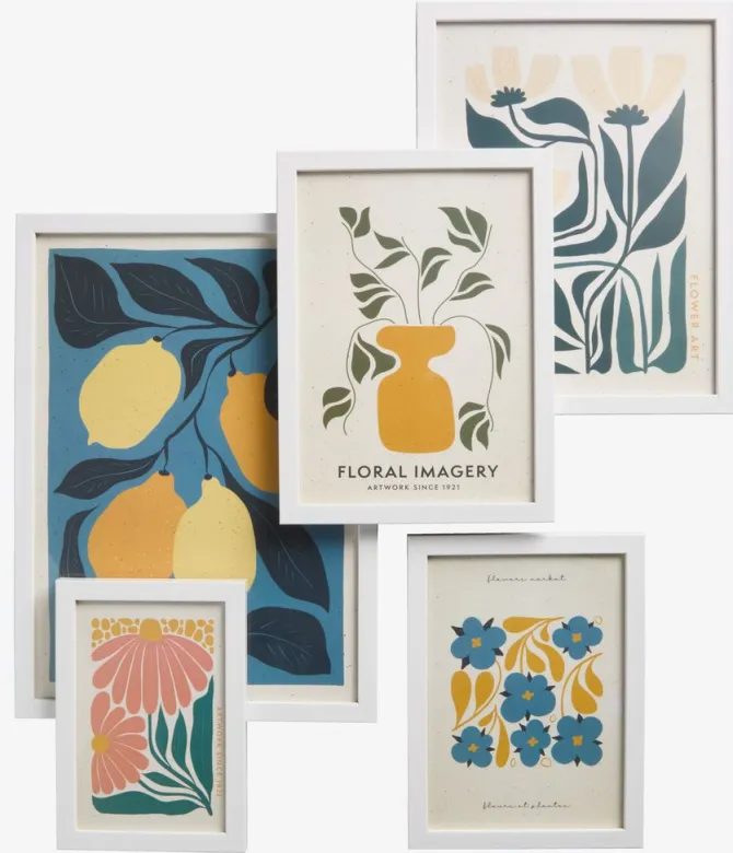 Billedramme VALTER 10x15cm hvid