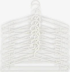 Bøjler SIGBRANDT 10 stk/pk hvid