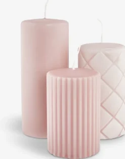 Bloklys ALFRED rosa 3 stk/pk