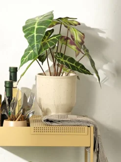 Blomsterpotte ADAM Ø15xH17cm beige