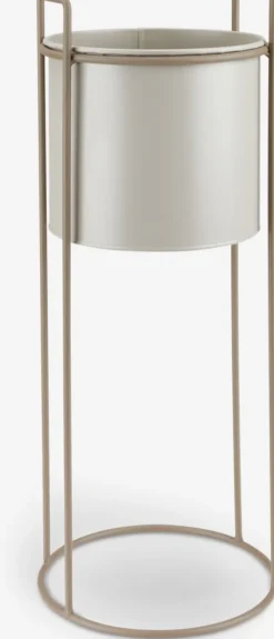 Blomsterpotte OLAFUR Ø20xH50cm grå