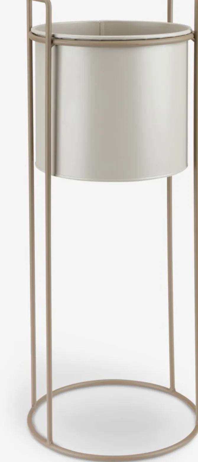 Blomsterpotte OLAFUR Ø20xH50cm grå