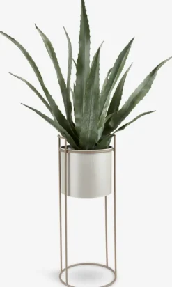 Blomsterpotte OLAFUR Ø20xH50cm grå