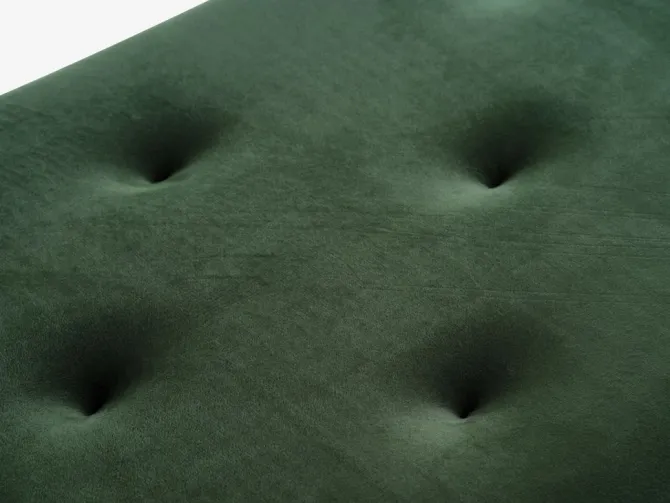 Bænk BADSTED m/opbevaringsplads grøn velour