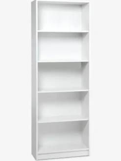 Bogreol HORSENS 5 hylder hvid