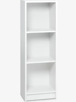 Bogreol HORSENS 3 hylder smal hvid