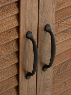 Bogreol MANDERUP 2 låger 3+1 hylder vild eg farve