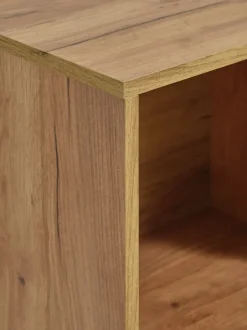 Bogreol MOSBJERG 6 hylder egefarve