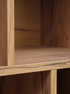 Bogreol MOSBJERG 10 hylder egefarve