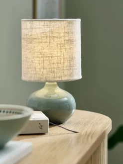 Bordlampe EIVIN Ø15xH25cm porcelæn