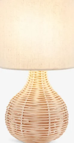 Bordlampe HELMER Ø17xH32cm natur