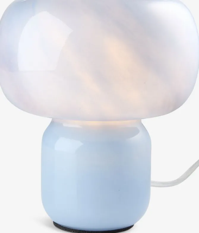 Bordlampe HJARNE Ø16xH18cm blå