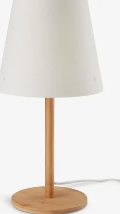 Bordlampe JULIUS Ø19xH39cm natur
