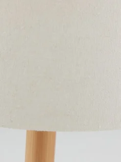 Bordlampe JULIUS Ø19xH39cm natur