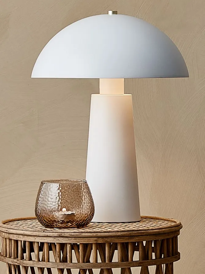 Bordlampe MARKUS Ø25xH35cm grå