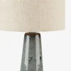 Bordlampe VIGGO Ø21xH47cm grå