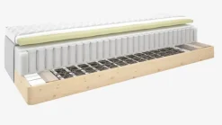 Boxmadras 90x200 GOLD B20 memory Grå-27