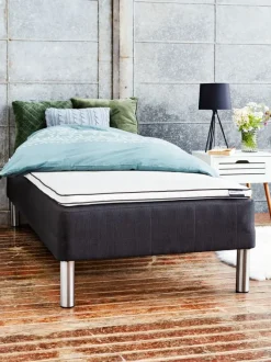 Boxmadras 90x200 PLUS B20 PU Sort-05