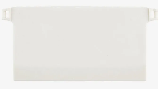 Bundvægt til lamelgardin 6 stk/pk hvid