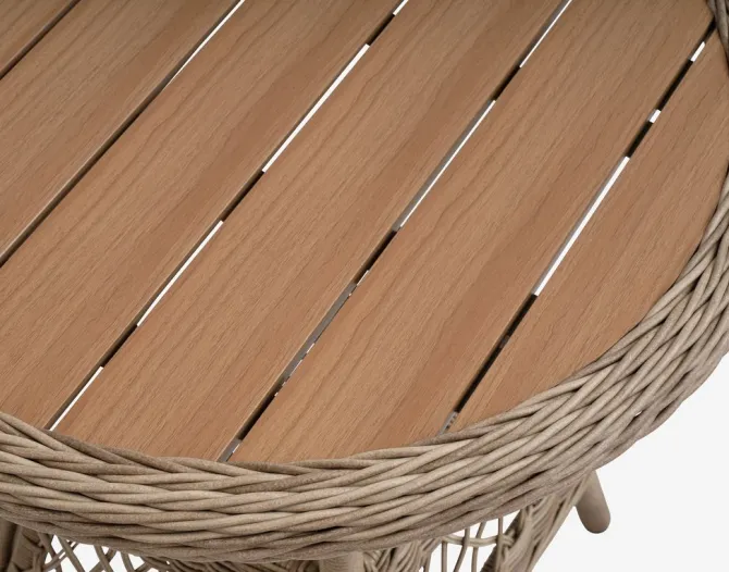 Cafébord MAGLEBJERG Ø70 natur