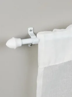 Cafestang Ø12mm 85-135cm hvid