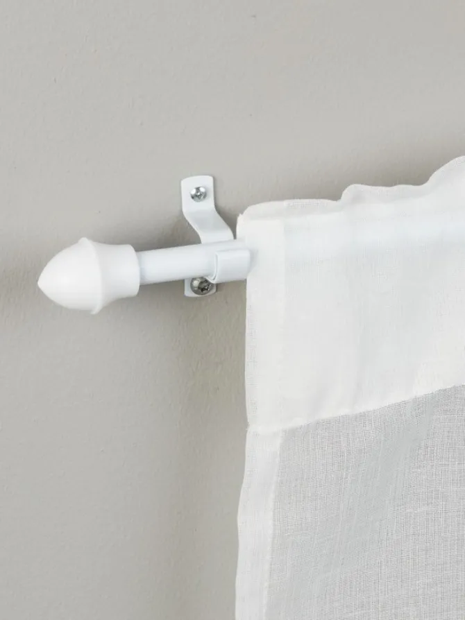 Cafestang Ø12mm 85-135cm hvid