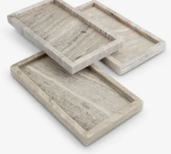 Dekorationsbakke VALDEMAR B31xL18cm marmor