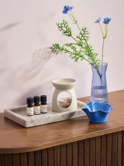 Dekorationsbakke VALDEMAR B31xL18cm marmor