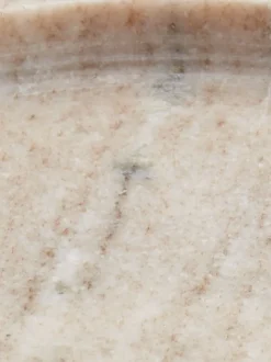 Dekorationsbakke VALDEMAR Ø25cm marmor