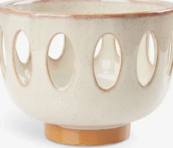 Dekorationsskål ESKIL Ø20xH16cm beige