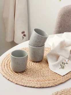 Dækkeserviet BUKKETORN Ø38 natur