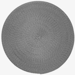 Dækkeserviet KUNGSMYNTA Ø38 mørkegrå